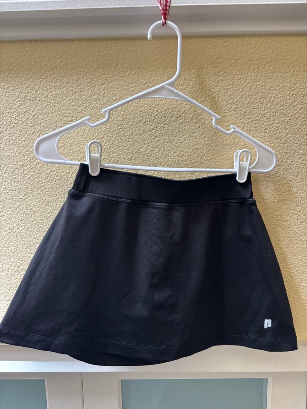 Prince Black Athletic Skirt